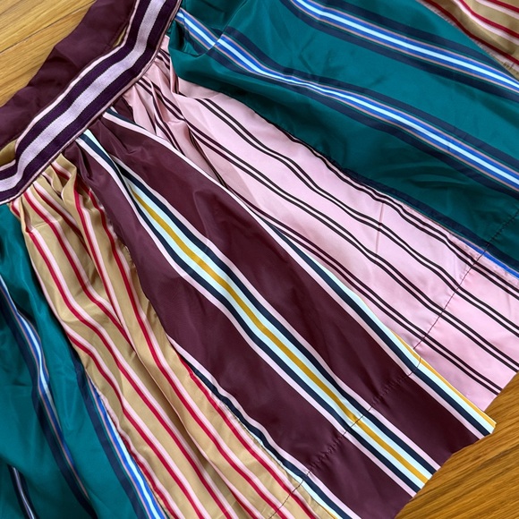 Anthropologie Taffeta Striped A-Line Mini
Skirt - Picture 5 of 9